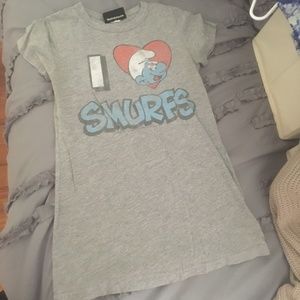 Junk Food Smurf Tshirt